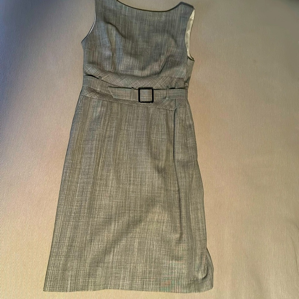 Banana Republic sleeveless wool dress